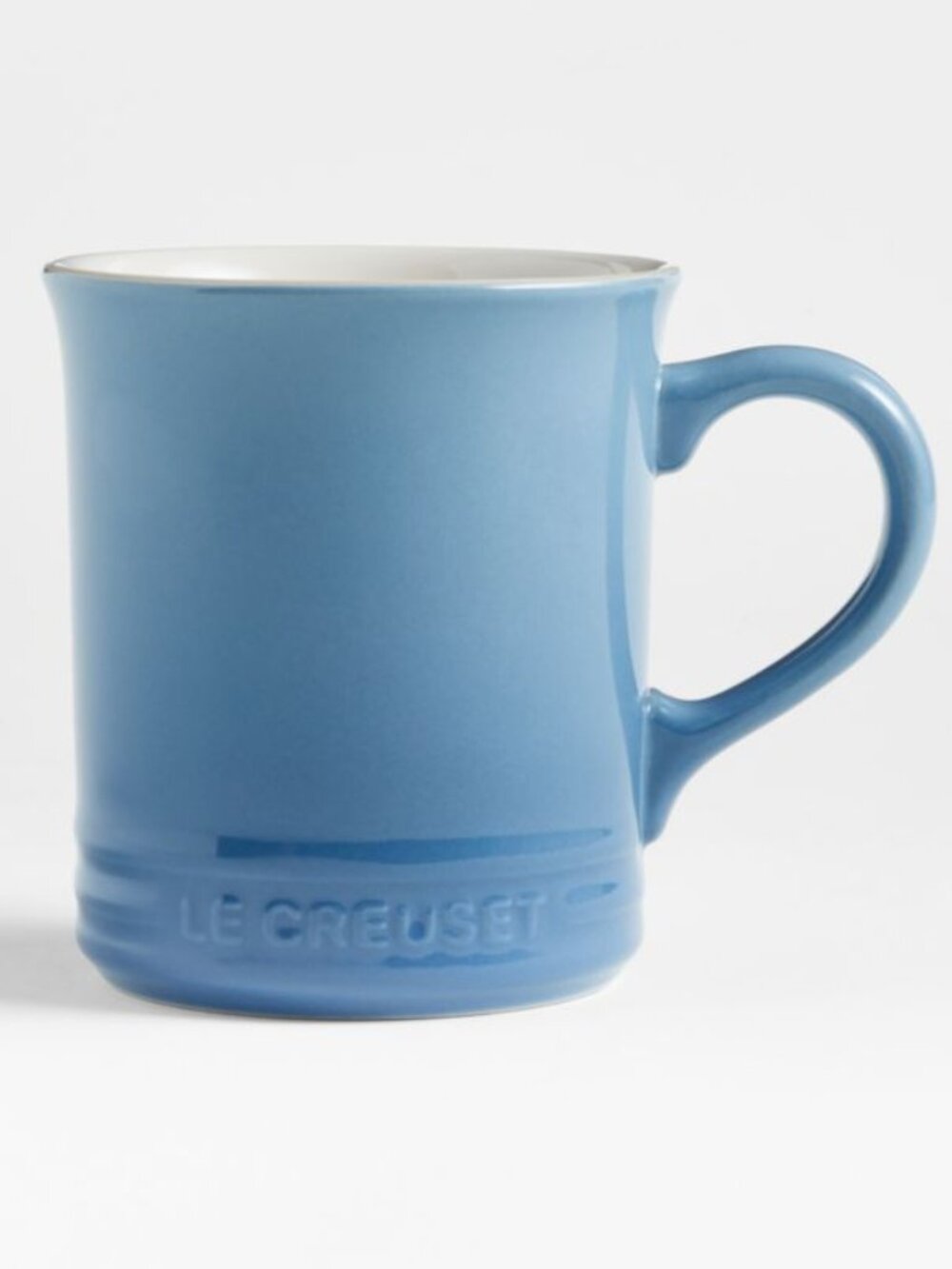 Le Creuset 14-oz. Chambray Ombre Light Blue Stoneware Mug